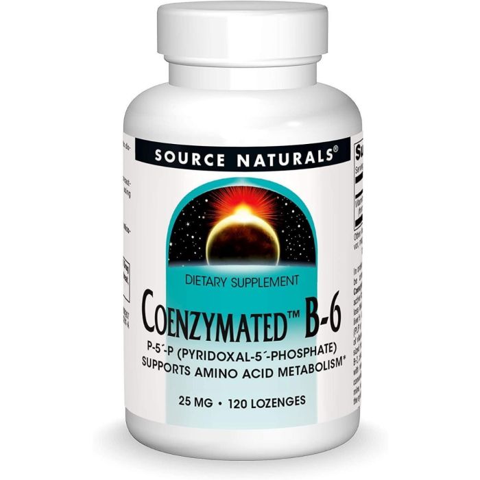 Vitamin B6 25mg coenzymated von Source Naturals Vitamin B6 25mg coenzymated von Source Naturals