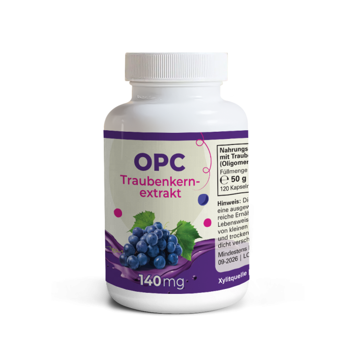 OPC 140mg Traubenkernextrakt hier bestellen OPC 140mg Traubenkernextrakt hier bestellen