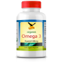 Omega 3 veganes Algenöl 500mg mit DHA | 120 Kapseln | GetUP