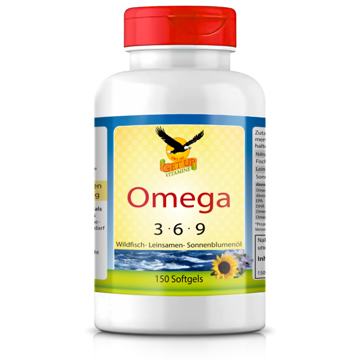 Omega 3-6-9 von GetUP hier bestellen Omega 3-6-9 von GetUP hier bestellen