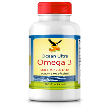 Omega Ultra Wildfischöl Kapseln
